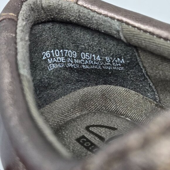 Clarks Collection womens 8.5 M metallic bronze leather slip on loafer shoe - Picture 9 of 10